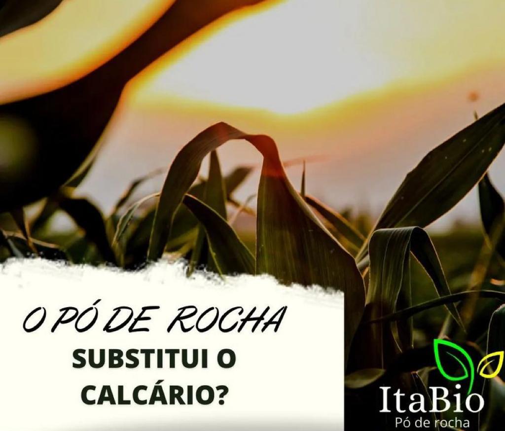 O PÓ DE ROCHA SUBSTITUI O CALCÁRIO?